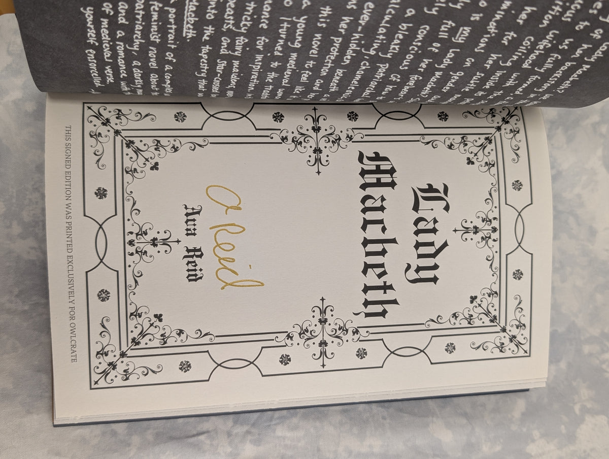 Lady MacBeth - Signed OwlCrate Edition