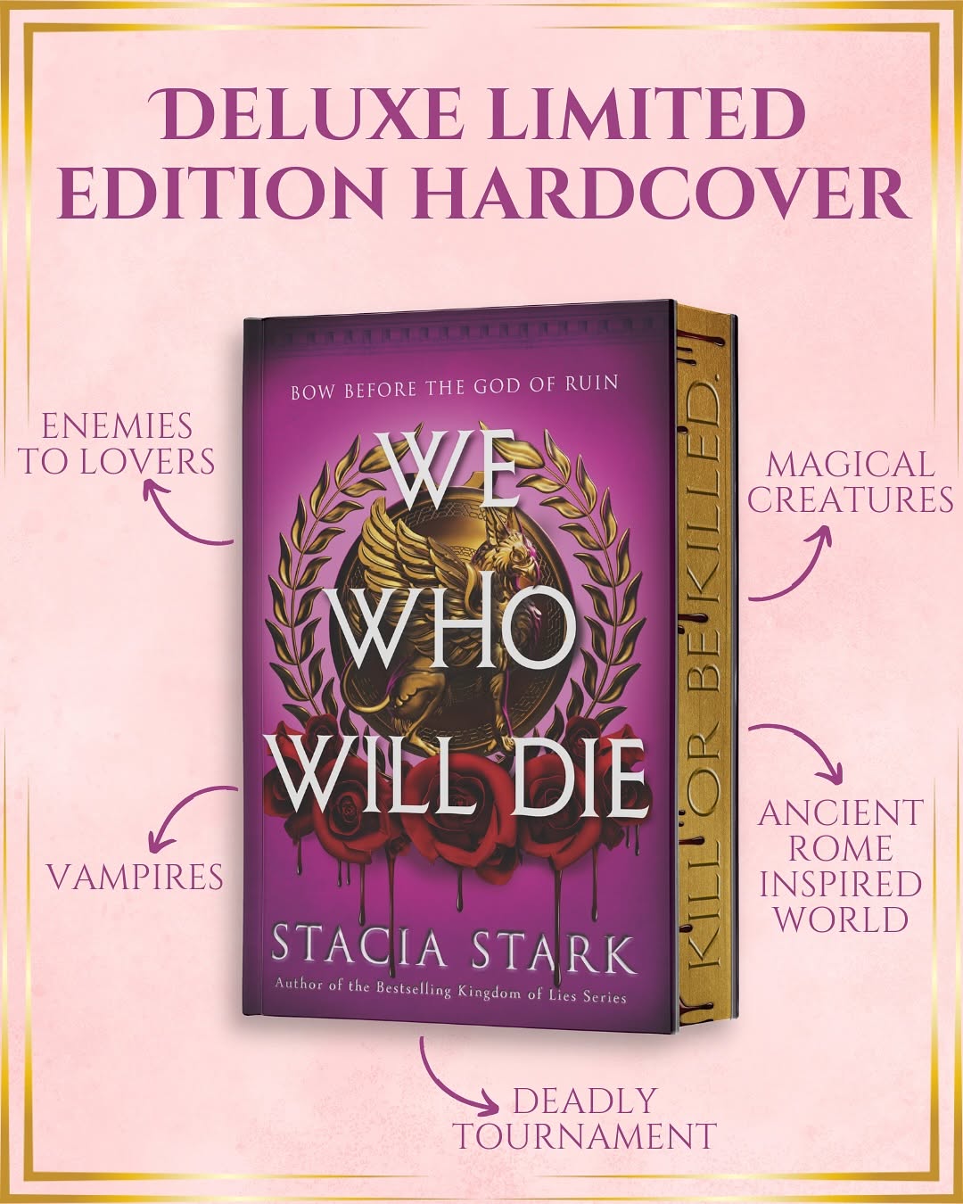 We Who Will Die (Empire of Blood #1) - Deluxe Limited Edition